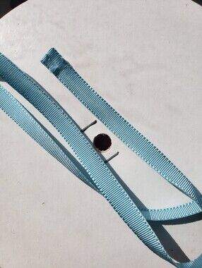 Light Blue Grosgrain 3/8" Ribbon, 50 Yrds